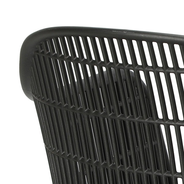 Krzesło Becker czarne/naturalne - Simplet